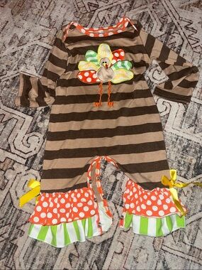 Babygirl Thanksgiving romper
